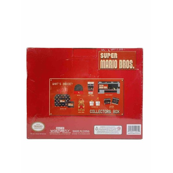 Nintendo Super Mario Retro Gamers Collector Box 7 Exclusive Pieces - Picture 4 of 11